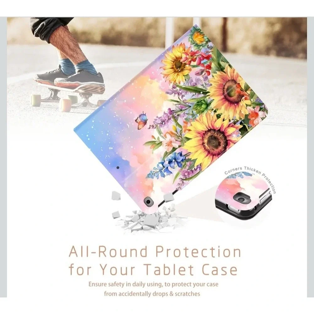 Case for iPad 6th/5th Generation (2018/2017) 9.7 Inch, for iPad Air 2/Air 1 Gen,